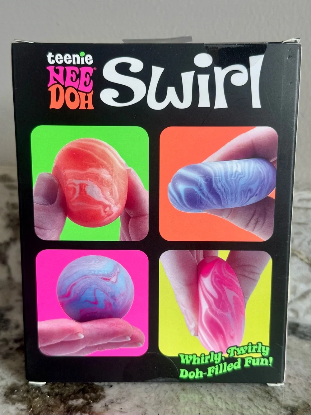 NeeDoh Doh-Filled Fun Pack - Schylling (Pink, Blue, Orange)